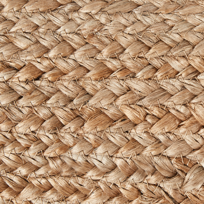 Beliani - ISARDA - Vloerkussen - Beige - 70 x 40 x 20 cm - Jute