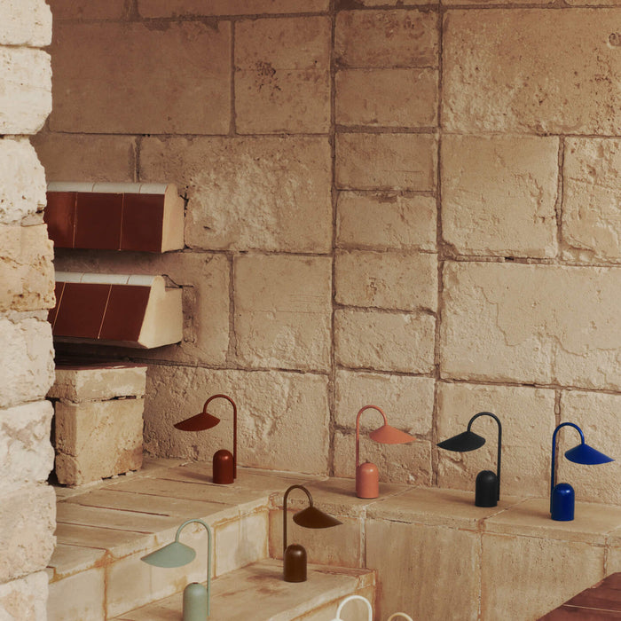 Ferm Living Arum Oplaadbare Tafellamp - White