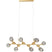 Hanglamp Atomic Balls 14 goud Kare Design