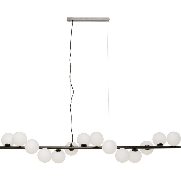 Hanglamp Scala Balls 150cm zwart en wit Kare Design
