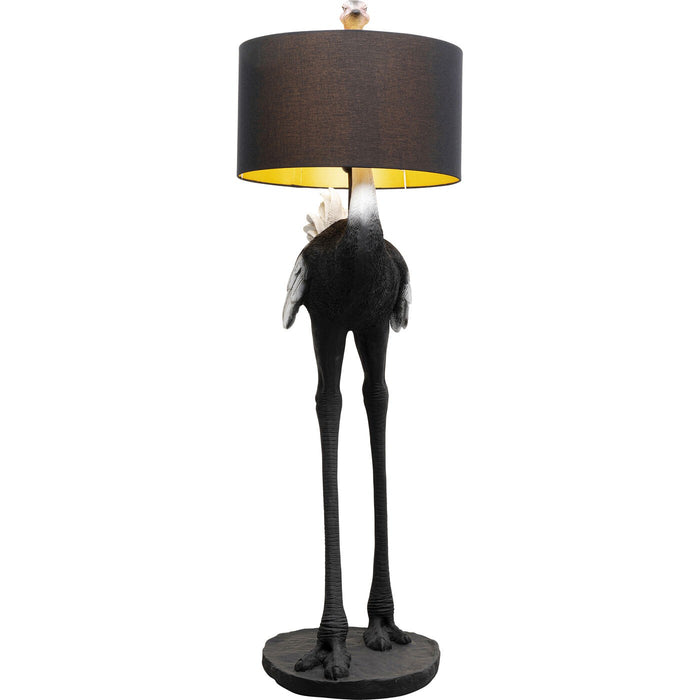 Vloerlamp struisvogel 147cm Kare Design
