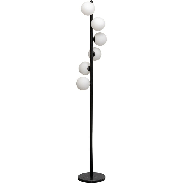 Vloerlamp Scala Balls 160cm zwart en wit Kare Design