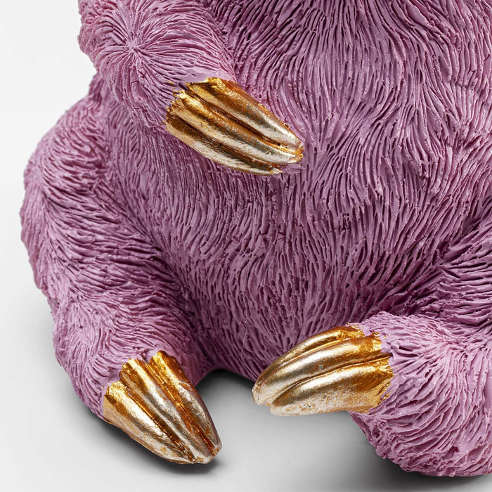 Kare Design Spaarpot luiaard paars