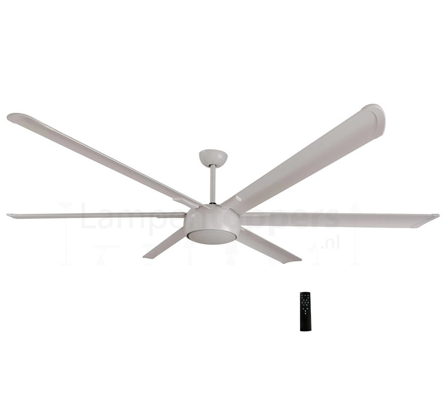 Freelight Plafondventilator Ventisei XXL Wit Ø 213cm Led 24Watt  Incl.