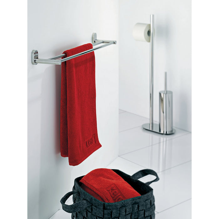 Lucido Toiletborstel en toiletrol set - Zilver - Kela