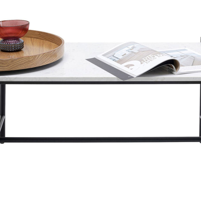 Kare Design Layered Salontafel - Marmer En Essenhout