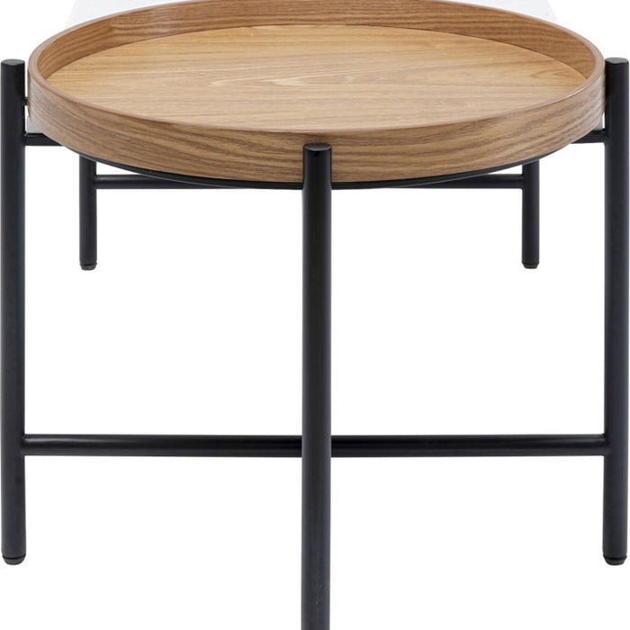 Kare Design Layered Salontafel - Marmer En Essenhout