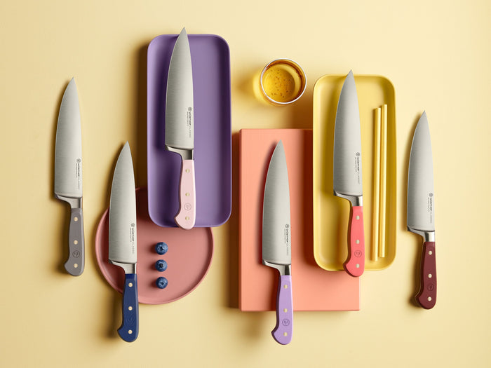 Wusthof Classic koksmes 20 cm - pink himalayan salt