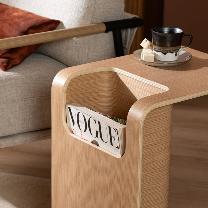 Bronx71 Scandinavische bijzettafel|salontafel Isla 60x35x45 naturel