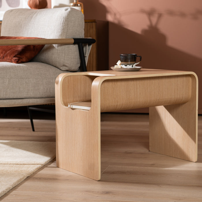 Bronx71 Scandinavische bijzettafel|salontafel Isla 60x35x45 naturel