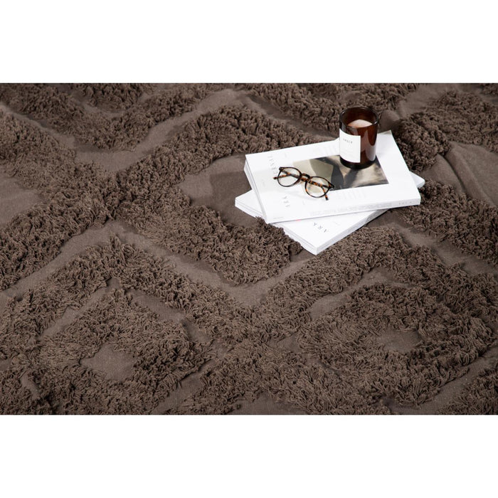 Svea - Matteo vloerkleed - 250 x 350 cm - bruin
