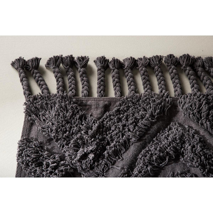 Svea - Dario vloerkleed - 70 x 200 cm - donkergrijs