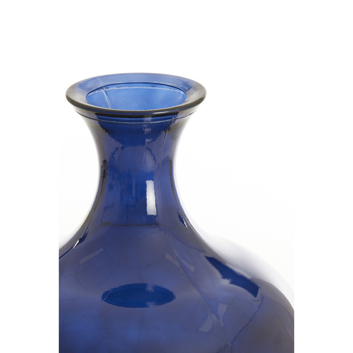 Light & Living Light&living Vaas Ø40x65 cm RUBRA glas glans blauw