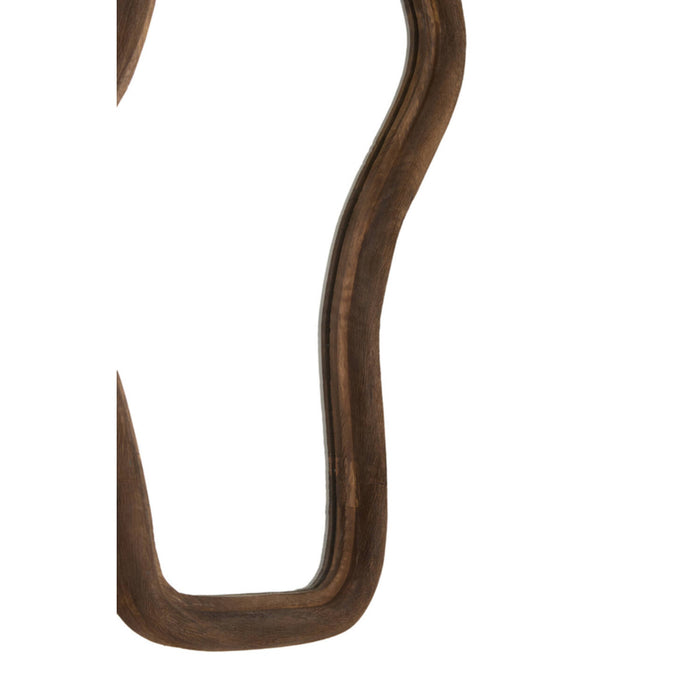 Light&living Spiegel 80x5x161 cm CELANO hout mat donker bruin