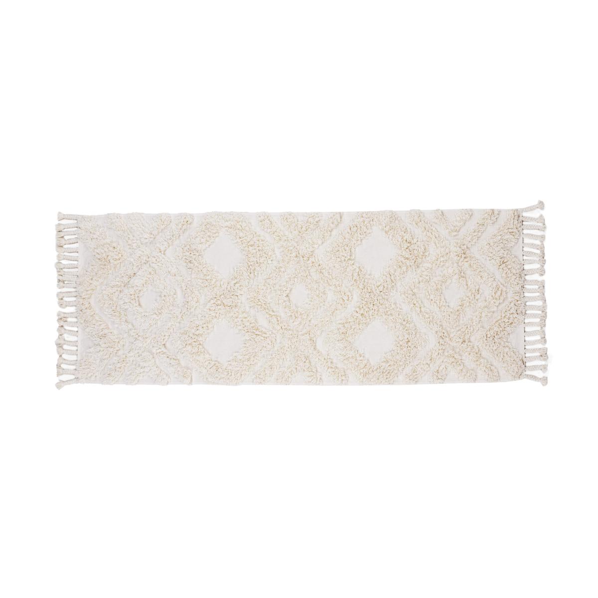 Svea - Dario vloerkleed - 70 x 200 cm - off white