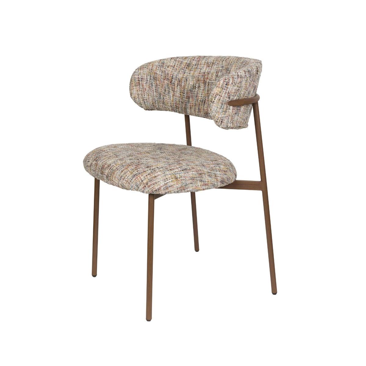 Puur Mia eetkamerstoel - bruin