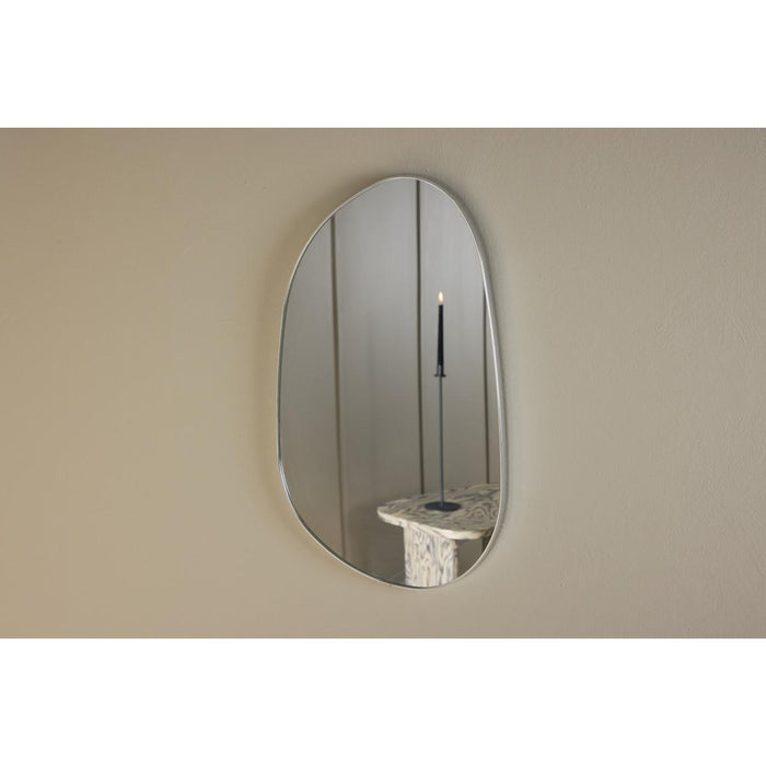 Svea - Salvo organische spiegel - 40 x 65 cm - zilver