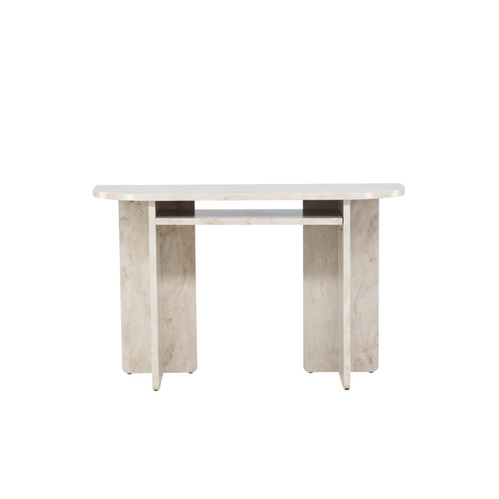 Svea - Carlo sidetable - 120 cm - marmerlook