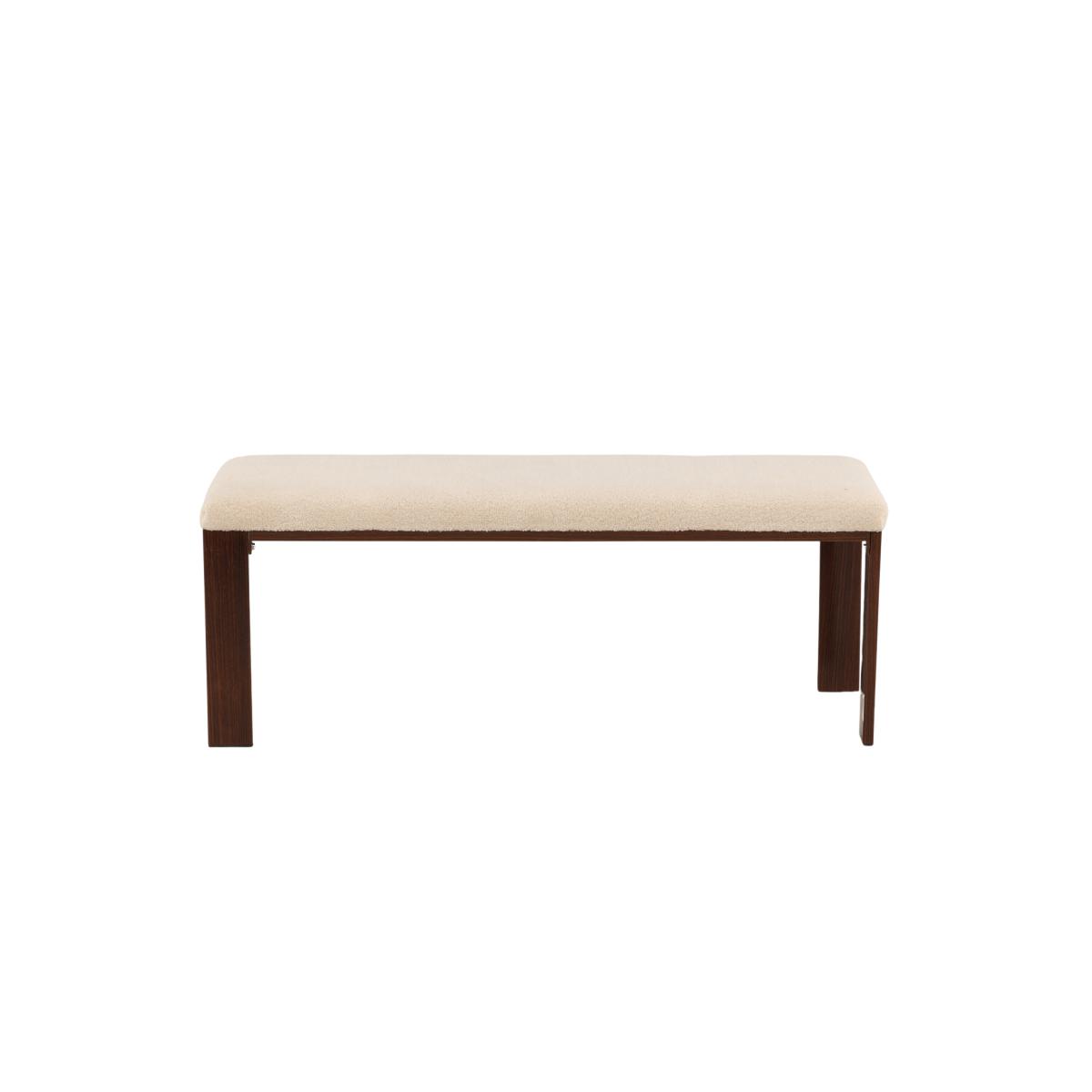 Svea - Noemi eetkamerbank - teddy - 120 cm