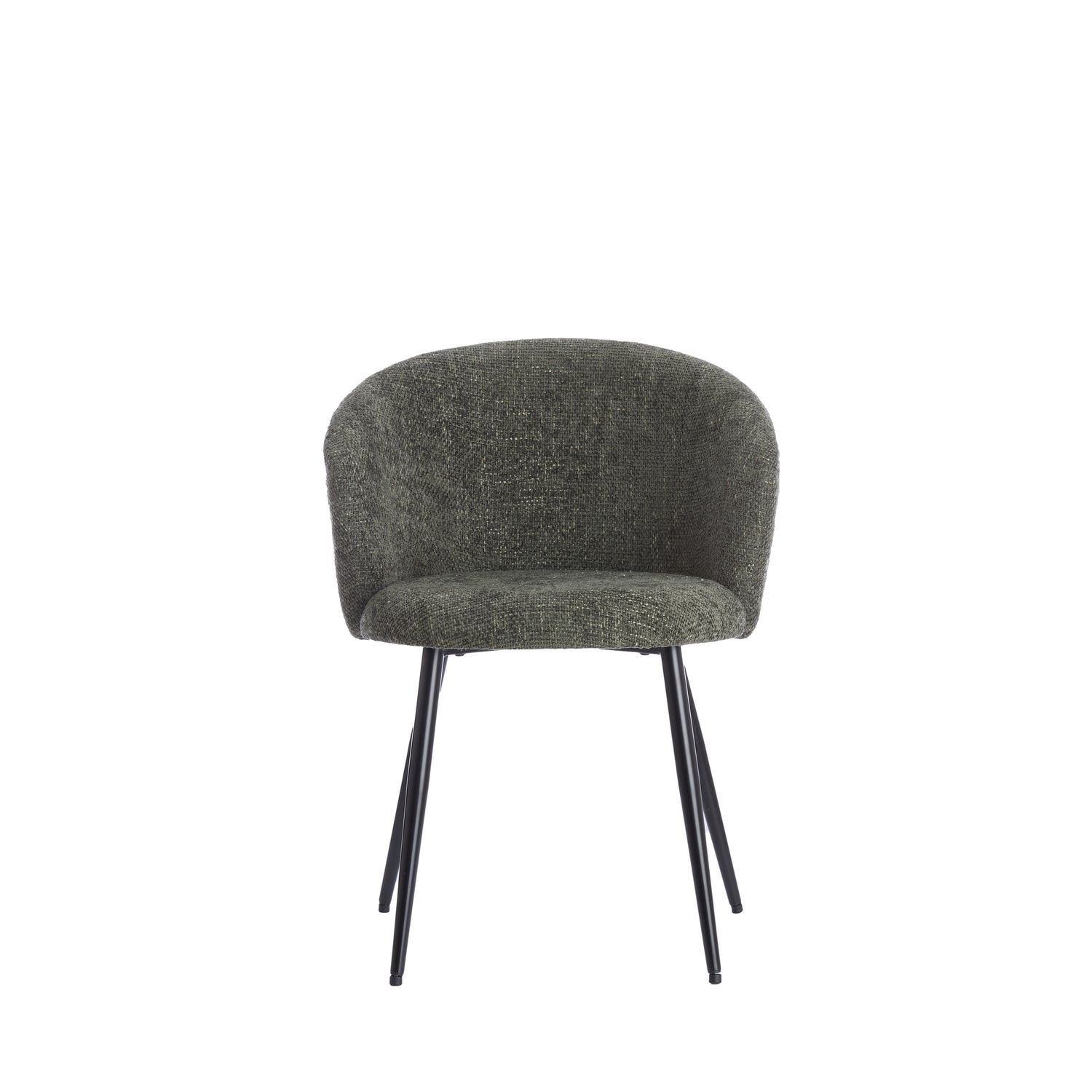 Light&living Eetkamerstoel 58x58x78 cm RADAJA donker groen+zwart