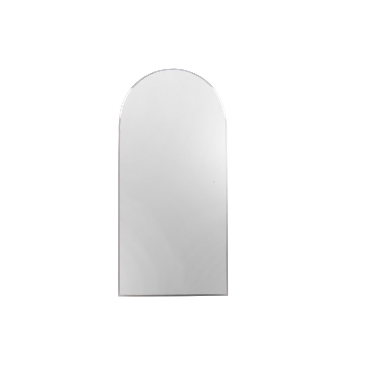 Svea - Fabiola gebogen spiegel met ledverlichting - 100 x 210 cm