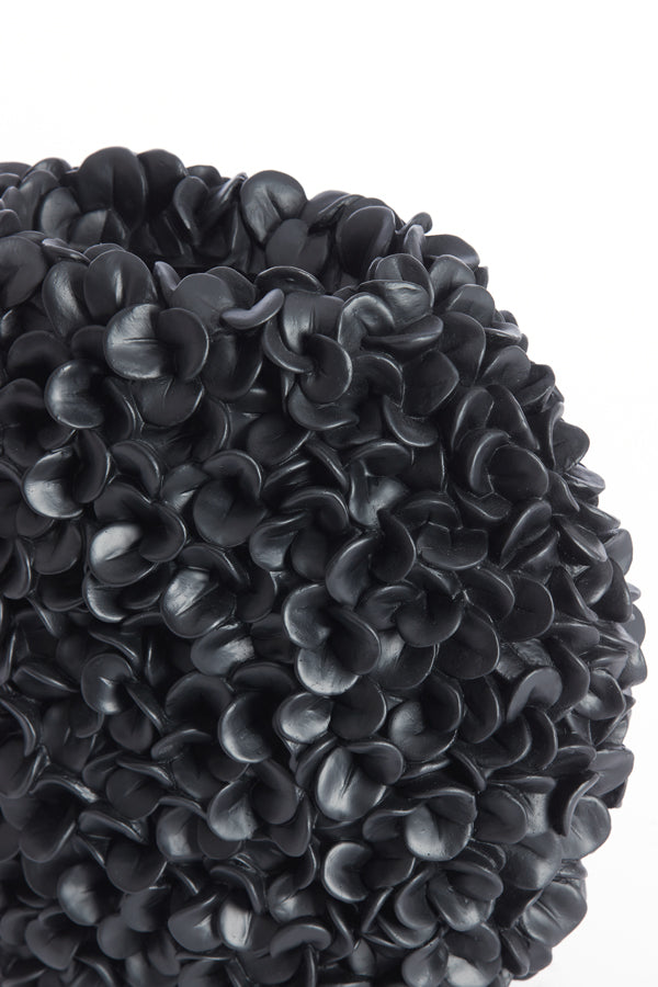 Light & Living Light&living Vaas deco 31,5x17x28 cm PHYLIA mat zwart