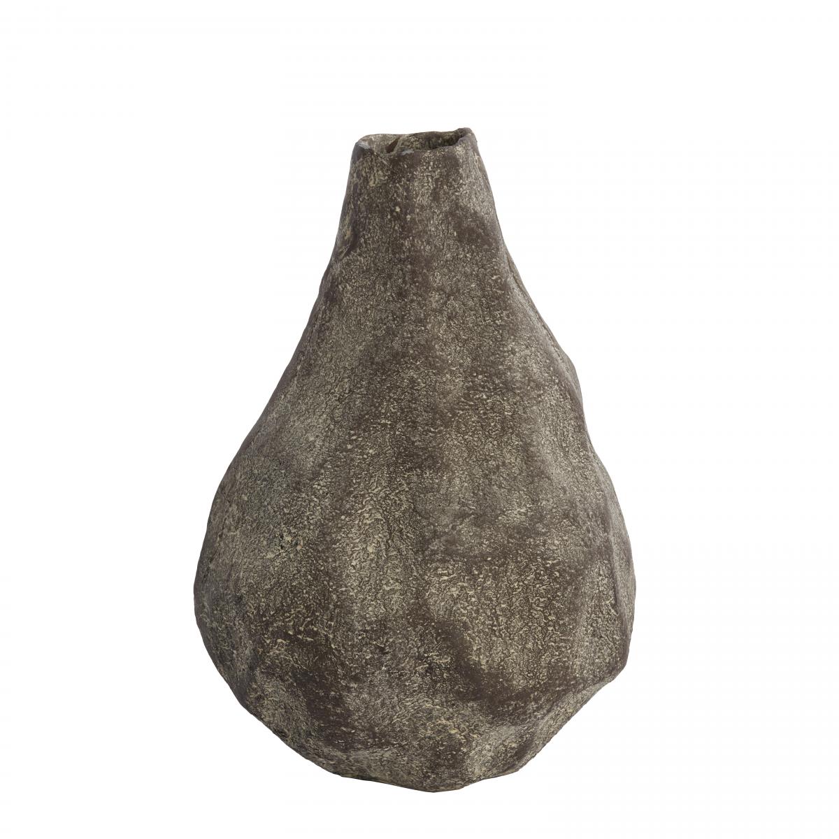 Light&living Vaas deco 29x27x41,5 cm MARZOKU donker bruin-crème