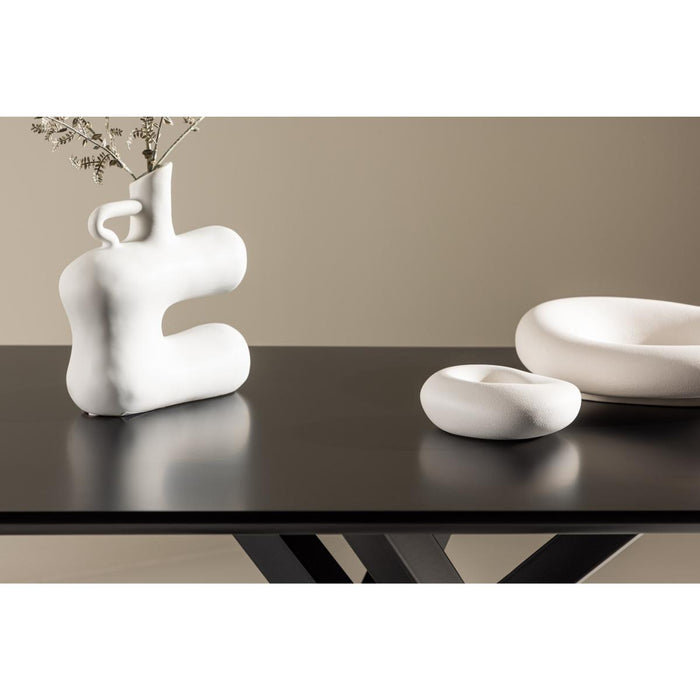 Svea - Zilo rechthoekige salontafel - 60 x 100 cm - zwart