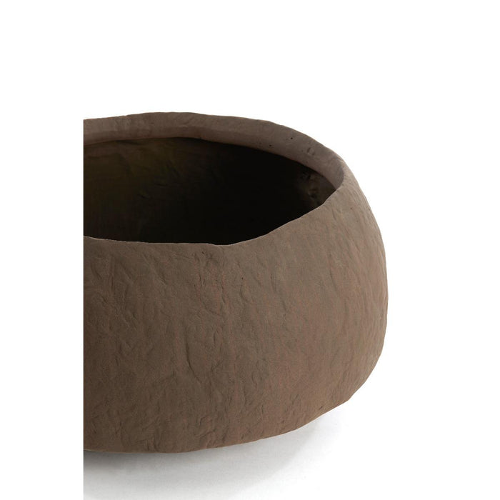 Light & Living Light&living Vaas deco Ø39x21 cm TINGRI bruin