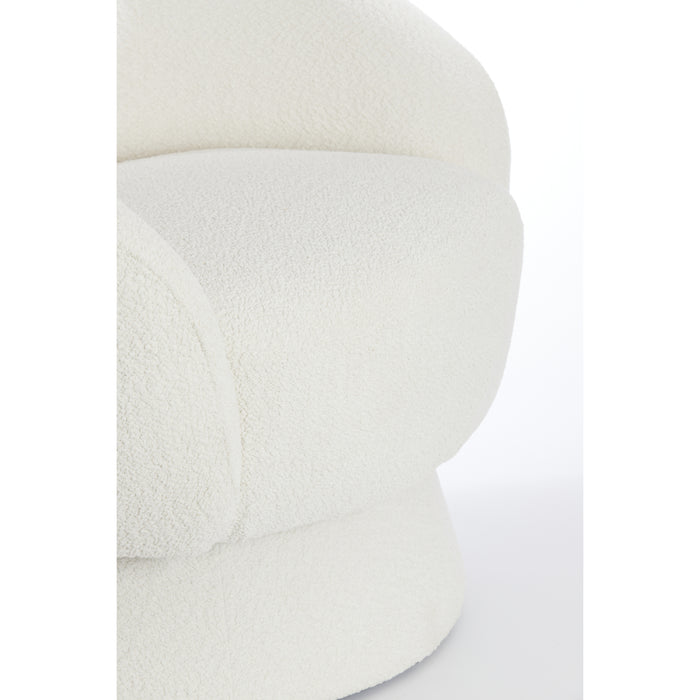 Light & Living Light&living Stoel 92x82x77 cm AVORIA bouclé crème