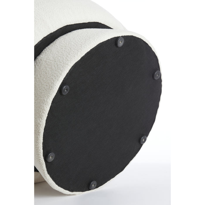 Light & Living Light&living Stoel 92x82x77 cm AVORIA bouclé crème