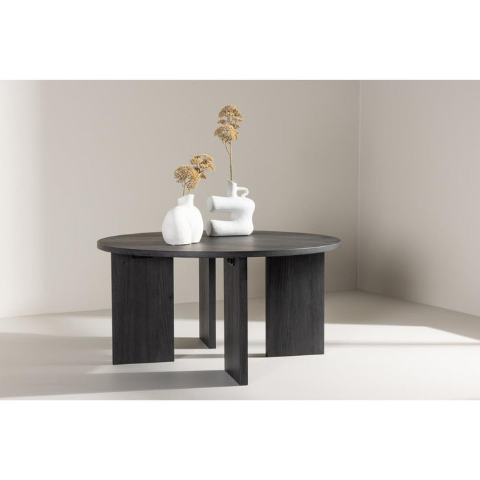 Svea - Elisabetta ronde salontafel - ø80 cm - zwart