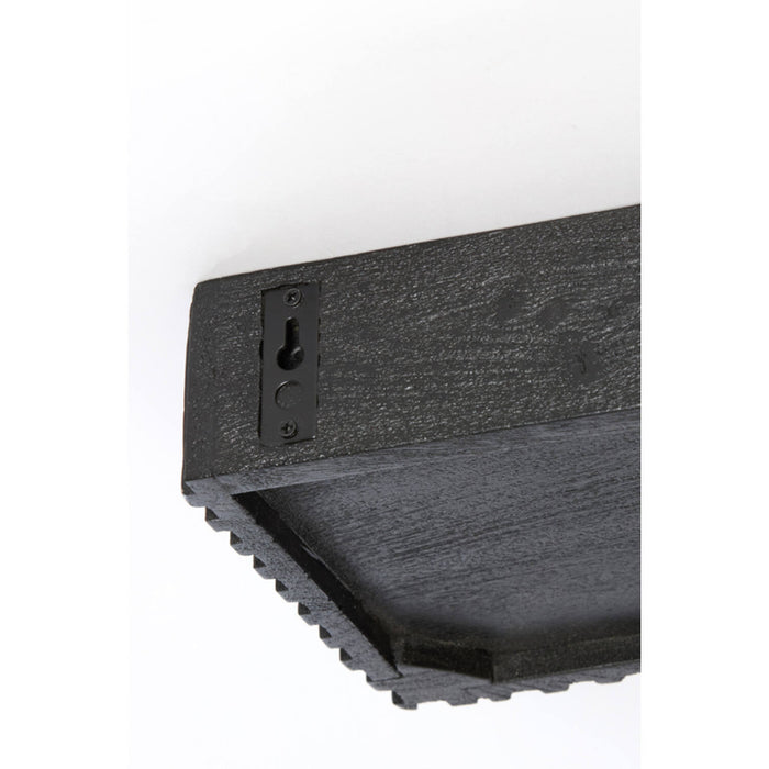Light & Living Light&living Wandplank 30x15x7 cm GATURA hout mat zwart