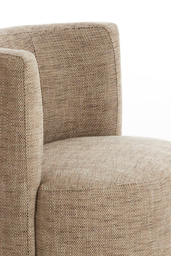 Light & Living Light&living Stoel 65x65x78 cm KAMOVA bruin-crème