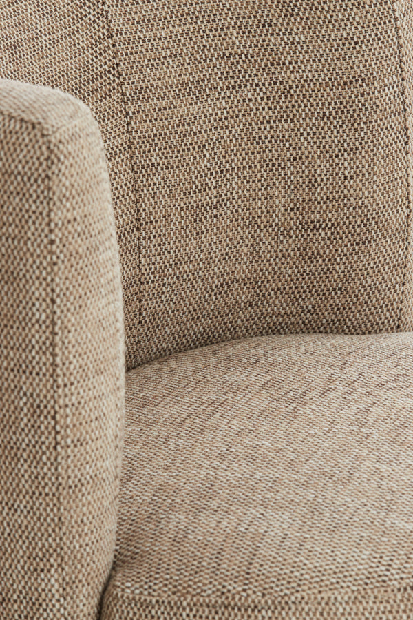 Light & Living Light&living Stoel 65x65x78 cm KAMOVA bruin-crème