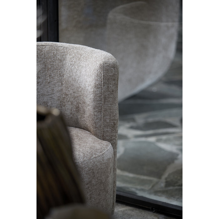 Light & Living Light&living Stoel 65x65x78 cm KAMOVA bruin-crème